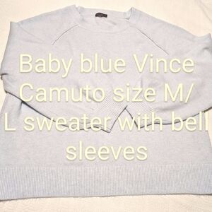 Baby blue Vince Camuto sweater
